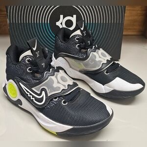 Nike Mens KD Trey 5 X DD9538-007 Black White Volt Basketball Shoes Size 7